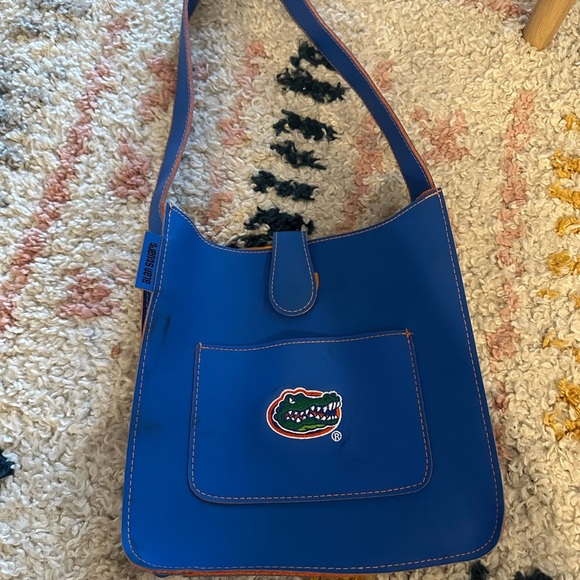 Alan Stuart Handbags - University of Florida UF Alan Stuart Mini Leather Tote Bag 🐊